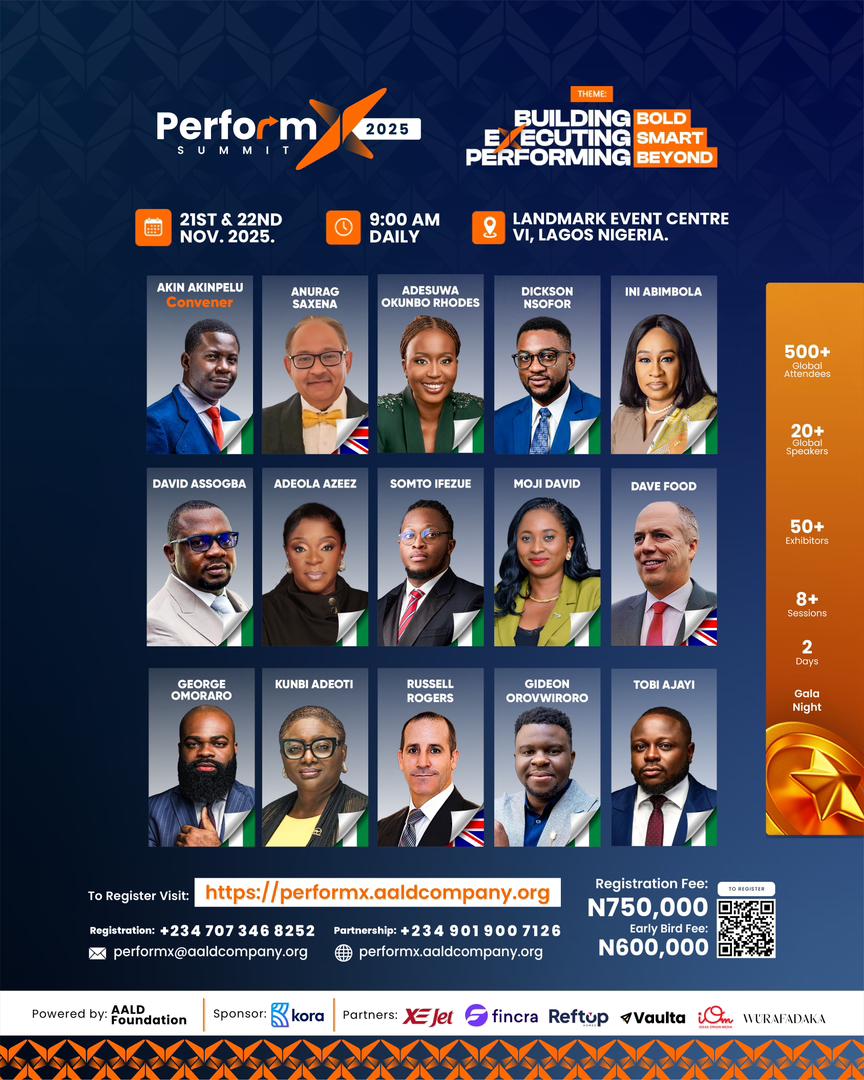 PerformX Summit 2025 Flyer